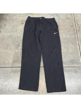 vintage nike faded black relaxed baggy fit sweatpants size large